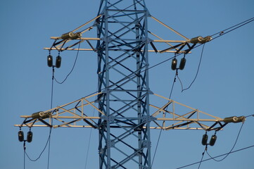 High voltage post or High voltage tower