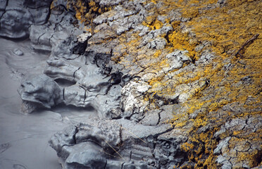 Splashing Mud Hot Spring, Yellowstone National Park