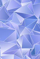 Abstract Low-Poly background. triangulated texture. Design 3d. Polygonal geometrical pattern. Triangular modern style