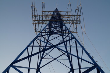 High voltage post or High voltage tower