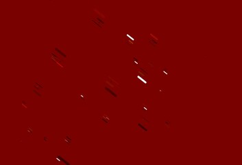 Light Red, Yellow vector background with straight lines.