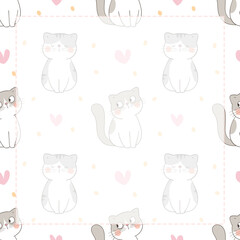 Printable notepad or sticky note for digital papers, planners, journal and printable planners - Merry Cat Note Collection