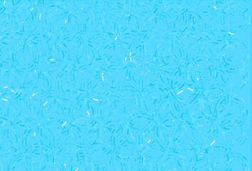 Light blue vector texture with disks.