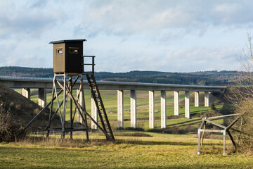 Liesertalbrücke der A1 in der Eifel