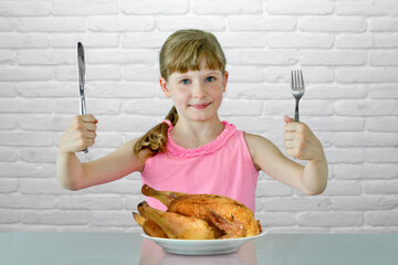 kid child ikes eating fried chicken