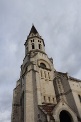 La basilique de la visitation vue de l'extérieur, ville de Annecy, département de Haute Savoie, France