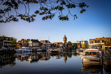 harbour of sneek, frisia
