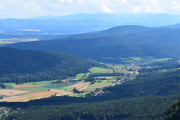 landscape with mountains