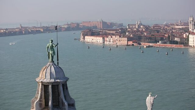 View of Venice from the campanile of San Giorgio Maggiore