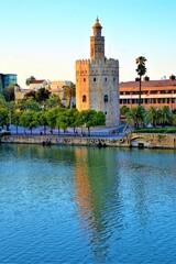 Naklejka premium Torre del Oro, Seville 1