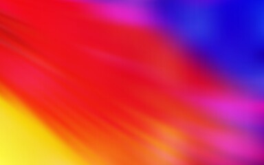 Light Pink, Yellow vector blurred shine abstract background. An elegant bright illustration with gradient. New style for your business design.