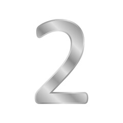 Metal number two symbol.