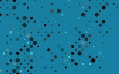 Light BLUE vector backdrop with dots.