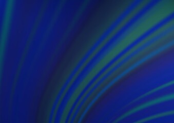 Dark BLUE vector abstract blurred template.