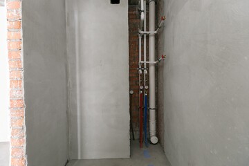 new apartment without finishing