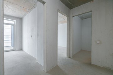 new apartment without finishing