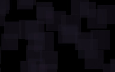 Black abstract background. Backdrop with grey squares. 3D illustration