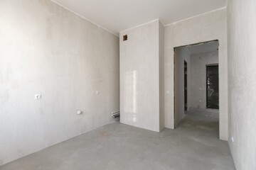 new apartment without finishing