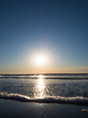 Fototapeta premium sunset on the beach