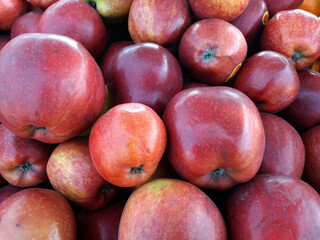 Apple fruits decorated for sell