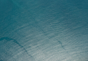 Aerial view of the sea