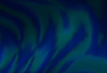 Dark BLUE vector background with abstract lines.