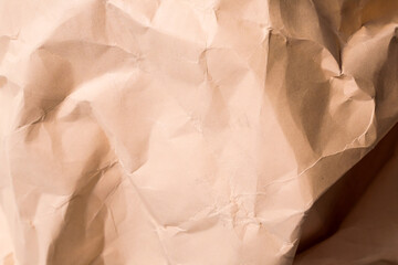 orange creased crumpled paper background grunge texture backdrop