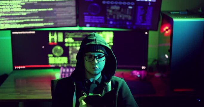 Hacker on dark web fraud cyber passwords code malware hacking servers attack firewall phishing credit cards. Surveillance privacy GDPR concept security obile internet technology cyber crime