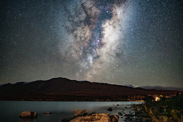 Astrophotography of the Night Sky in Lake Tekapo, New Zealand