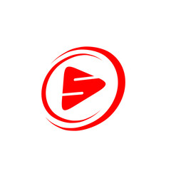 S play button logo 