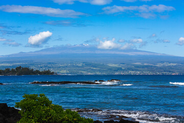 Fototapeta na wymiar Mauna Kea with Ocean View