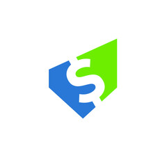 Fototapeta premium dollar sign logo