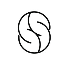 letter S modern logo