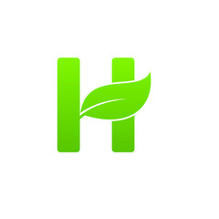 H leaf logo 