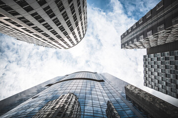 Views on top buildings cityscapes