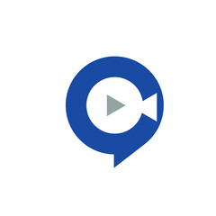 Video Chat Logo Design 