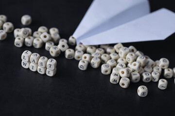 Legal concept. The procedure for writing the last will. Papers with testament on the table. Registration of the last will and testament.