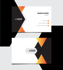 Modern Busines Card design template.  Vector, Gradient, Design.