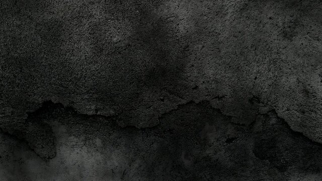 Cracked Dark Wall and smoke drifting For Background	