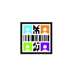 Barcode human Logo