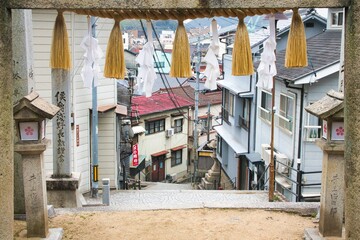 Fototapeta na wymiar Shrine in Onomichi