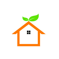 Fototapeta premium nature home logo