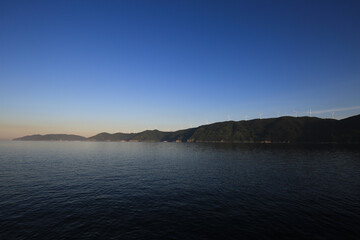 愛媛県伊方町　佐田岬半島の風景