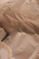 orange creased crumpled paper background grunge texture backdrop