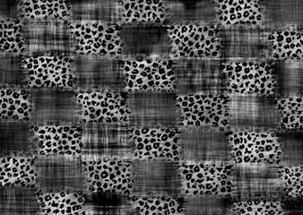 abstract leopard print texture design