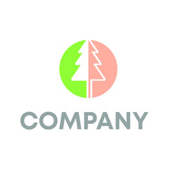 Pine Tree Logo Design 