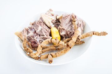 Lamb and Morinda in Stew