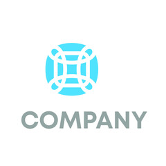 simple mandala logo design vector