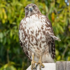Juvenile Red Tailed Hawk