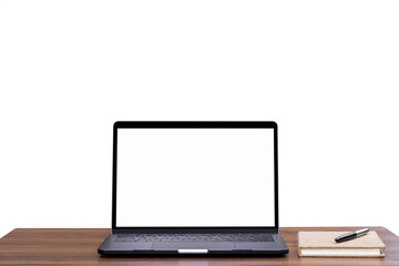 laptop isolated on white background